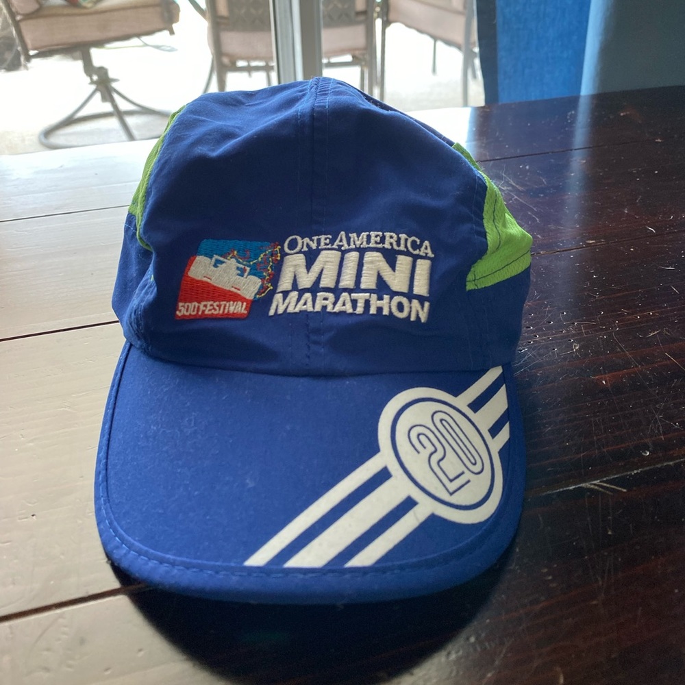 500 Festival: Blue One America Mini Marathon Sporty Cap